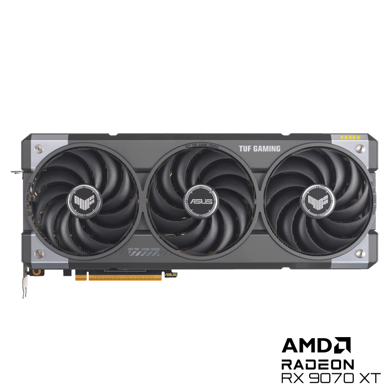 ASUS TUF Gaming Radeon RX 9070 XT OC Edition 16GB GDDR6 Graphics Card 2
